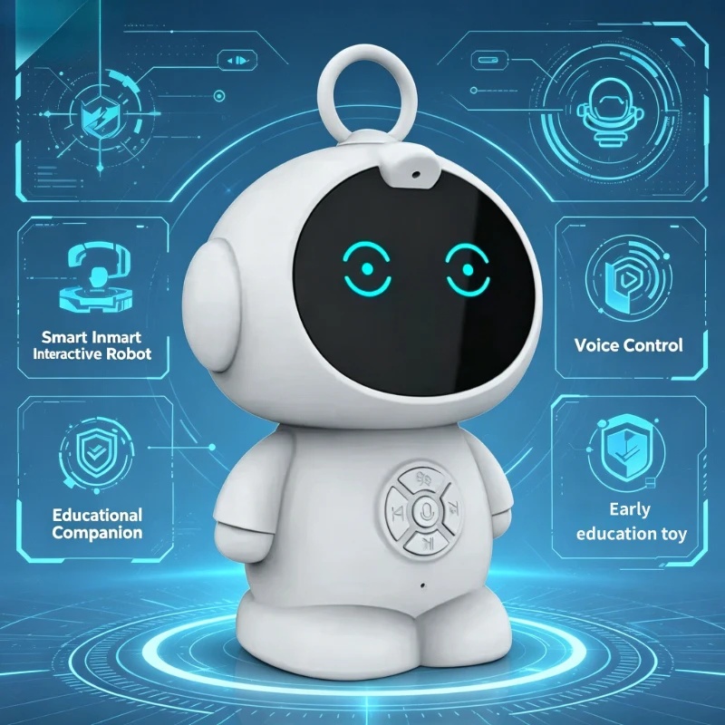 Kids Education School - Robô Inteligente com IA e WiFi