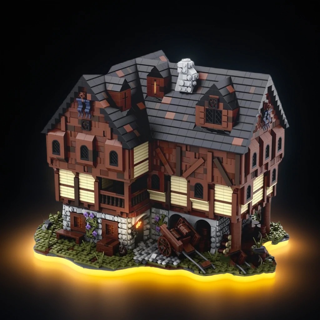 5098 peças MOC Casa Medieval 3 - Kids Education Pdf avaliação e preço