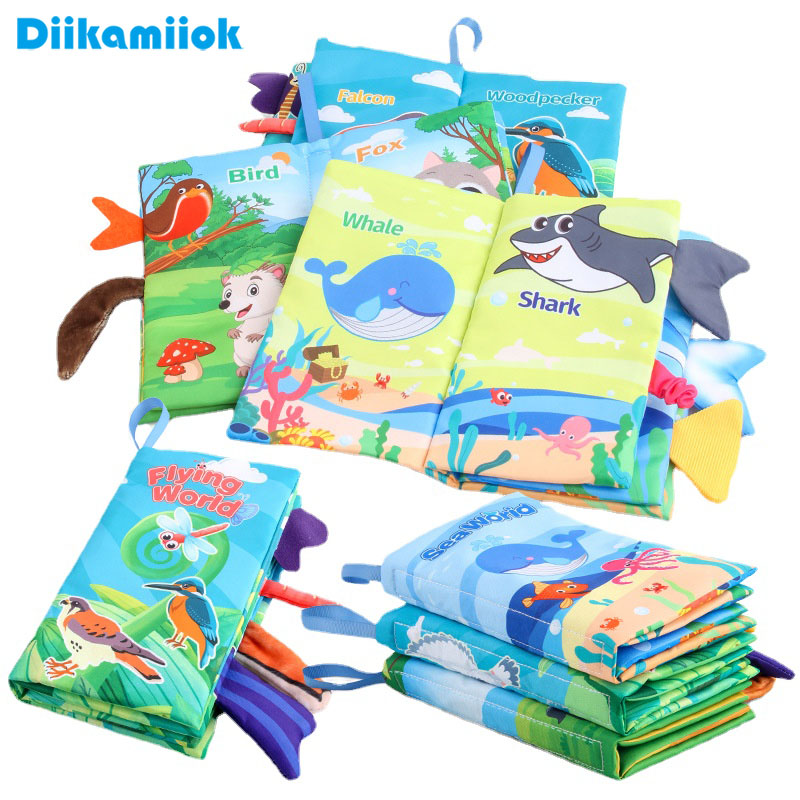 Novos livros de pano para bebê - Kids Early Education Books avaliação e preço